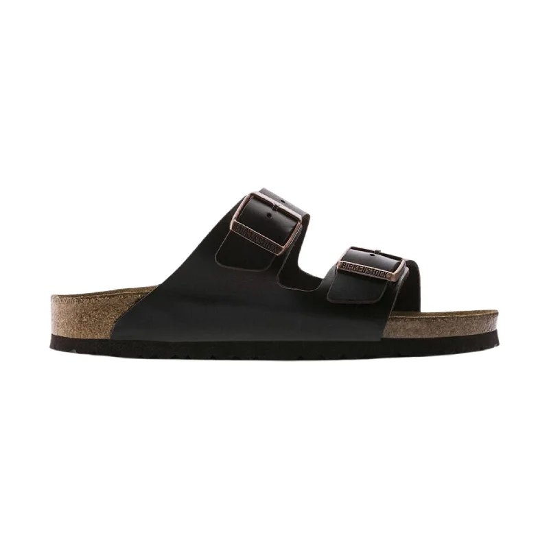 Brikenstock Arizona Soft Footbed Sandal - Leather Amalfi Brown - ONLINE STORE CREDIT/EXCHANGE ONLY