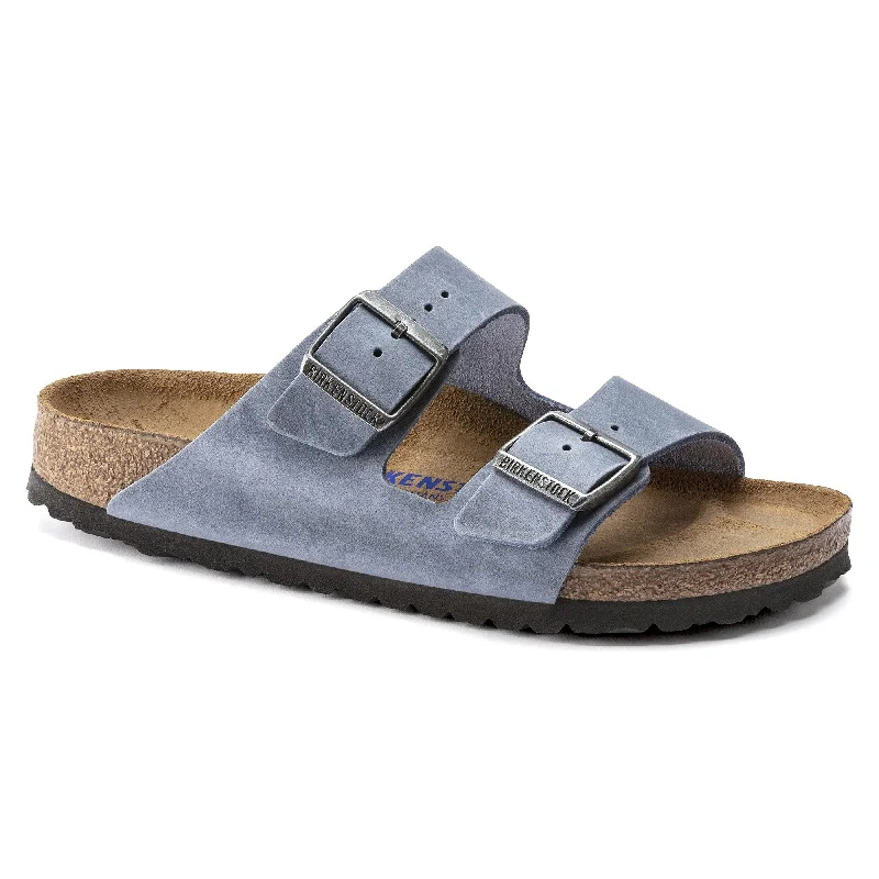 Birkenstock Women's Arizona Soft Foodbed Oiled Leather Sandal