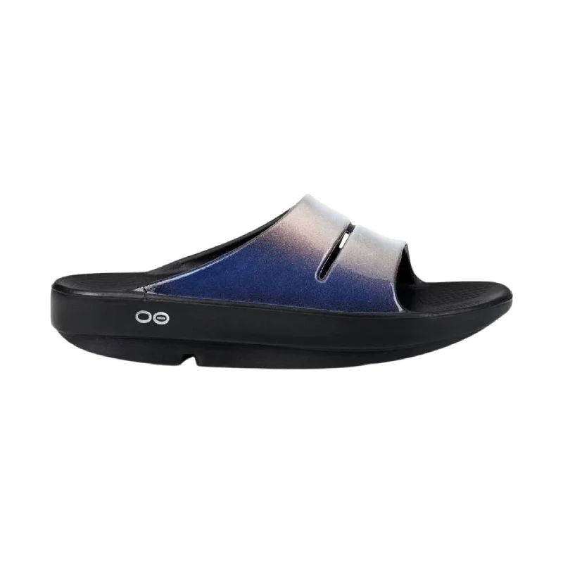 OOfos Women's OOahh Luxe Slide - Calypso