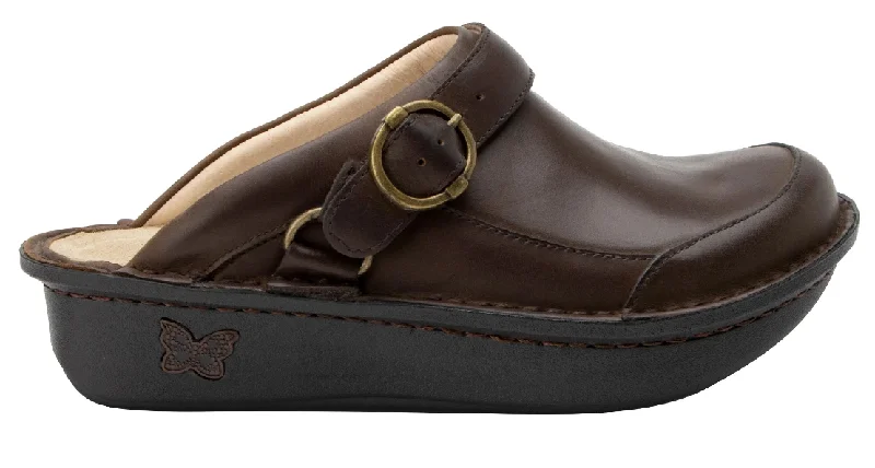 WOMEN'S ALEGRIA SEVILLE CLOG | OILED BROWN