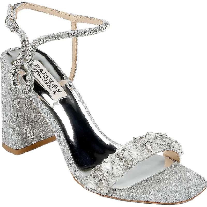 Badgley Mischka Womens Tanisha  Evening Lifestyle Slingback Sandals