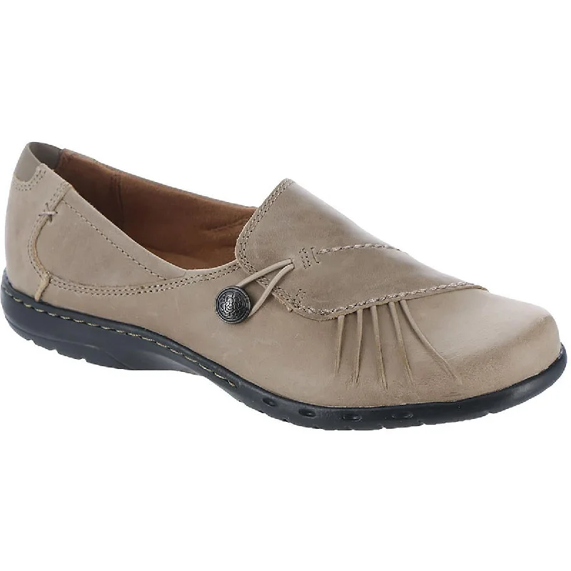 Cobb Hill Womens Leather Slip On Loafers