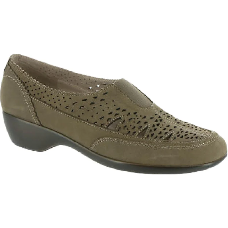 Easy Spirit Womens Duff Leather Slip On Heels