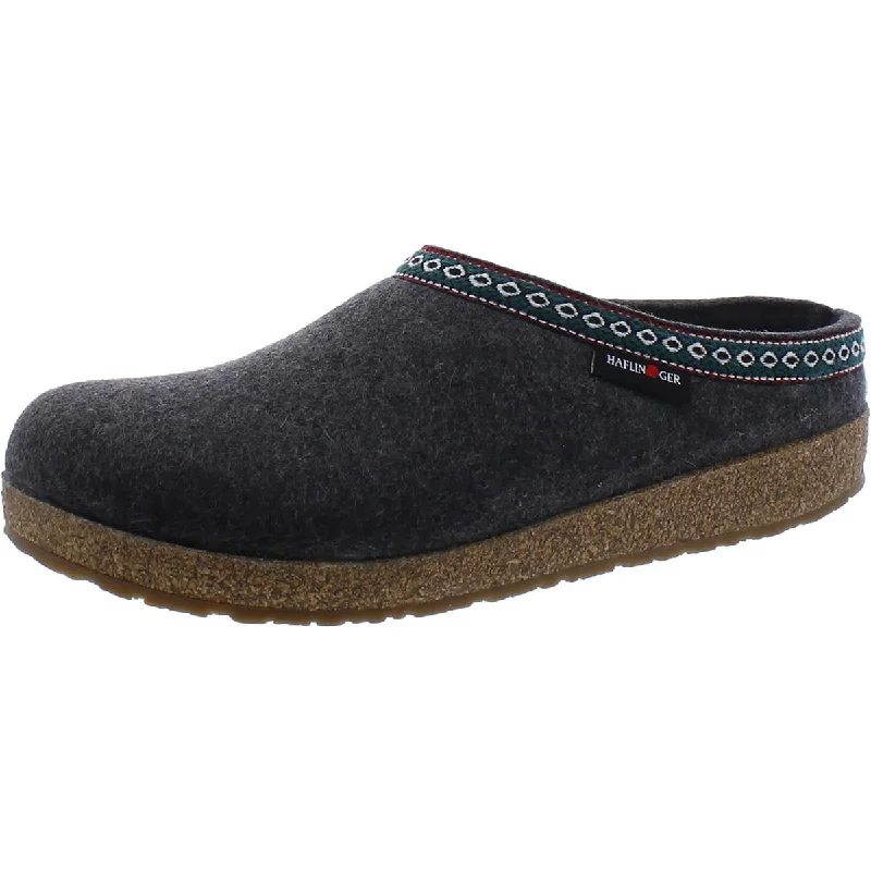 Haflinger Mens Wool Casual Loafer Slippers