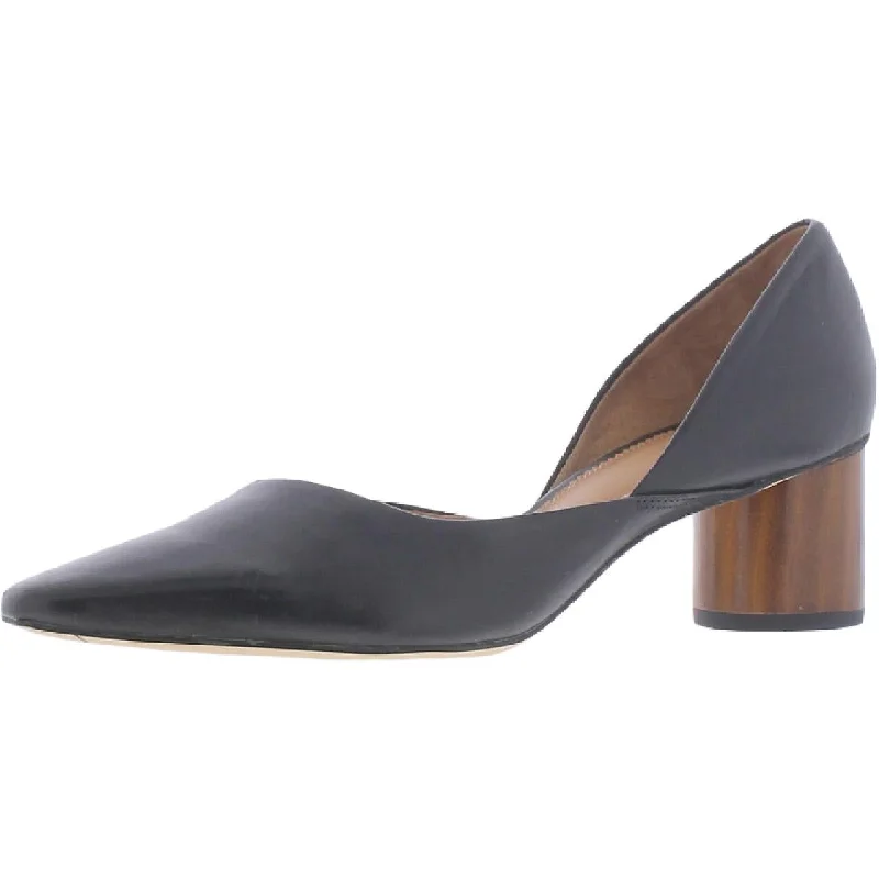 Sarto Franco Sarto Womens Rita Leather Padded Insole D'Orsay Heels