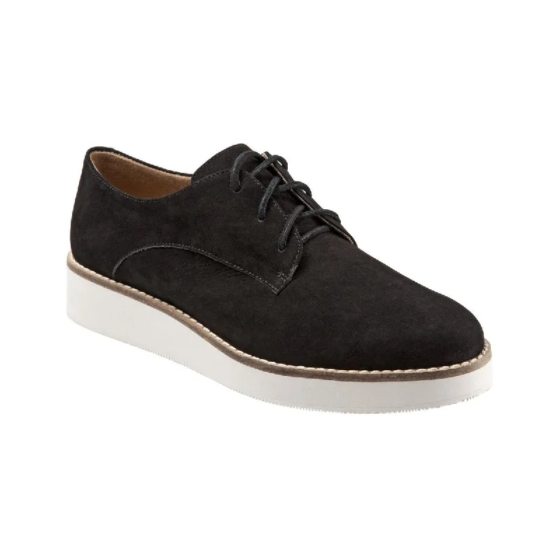 SoftWalk Womens Willis Lace-Up Padded Insole Oxfords