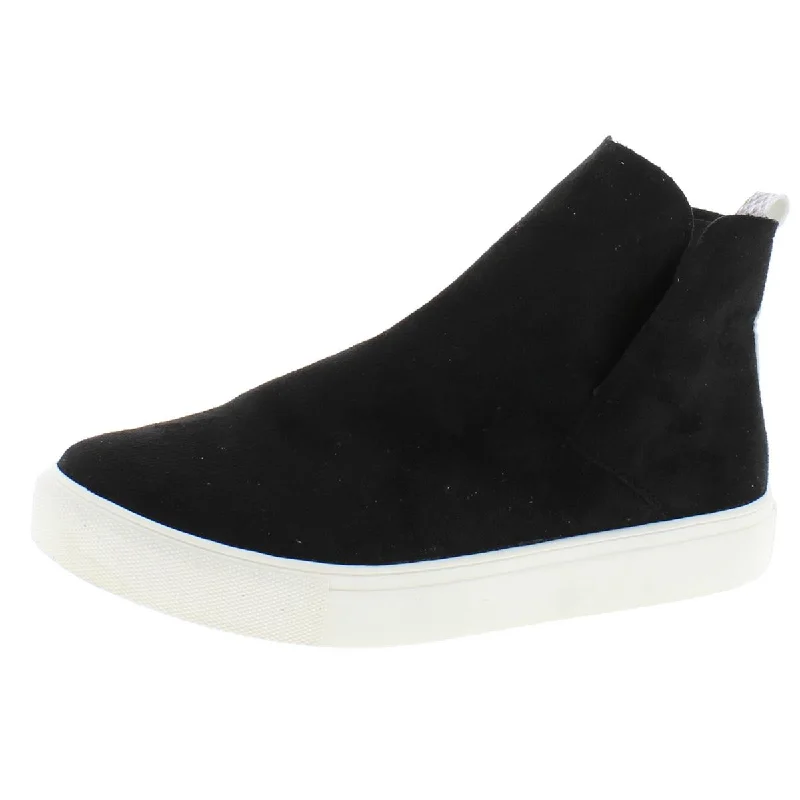 Very G Rolla Women's Faux Suede High Top Slip On Sneakers