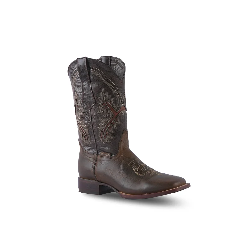 Texas Country Western Boot Azkar Tan E29