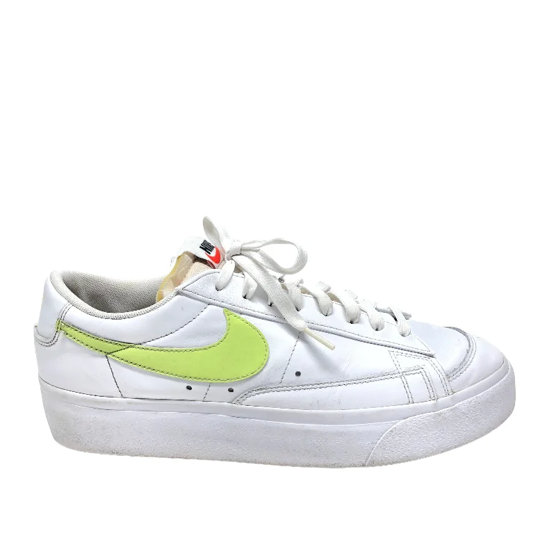 White Shoes Sneakers Nike, Size 11